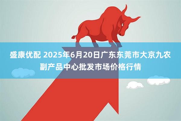 盛康优配 2025年6月20日广东东莞市大京九农副产品中心批发市场价格行情